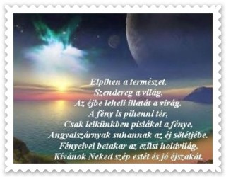 Szép estét!